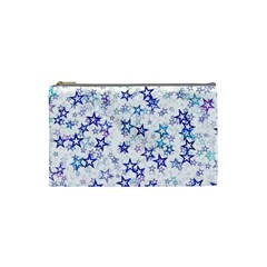 Christmas Stars Background Cosmetic Bag (XS) from ArtsNow.com Front