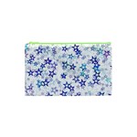 Christmas Stars Background Cosmetic Bag (XS)