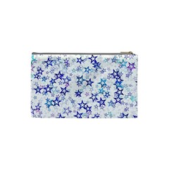 Christmas Stars Background Cosmetic Bag (XS) from ArtsNow.com Back