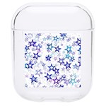 Christmas Stars Background Hard PC AirPods 1/2 Case