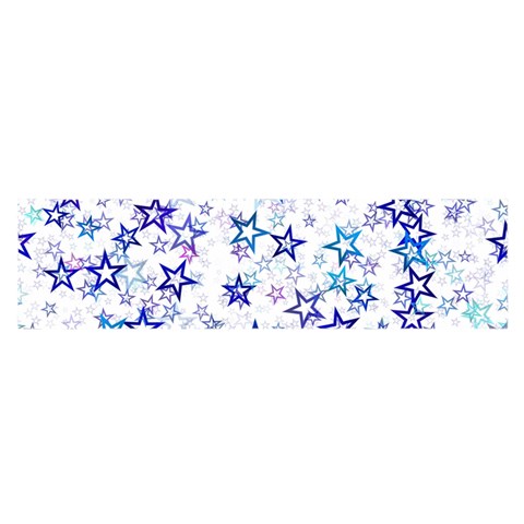 Christmas Stars Background Oblong Satin Scarf (16  x 60 ) from ArtsNow.com Front