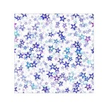 Christmas Stars Background Square Satin Scarf (30  x 30 )