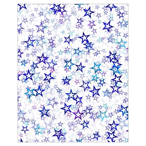 Christmas Stars Background Drawstring Bag (Small) from ArtsNow.com Front