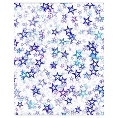 Christmas Stars Background Drawstring Bag (Small) from ArtsNow.com Back