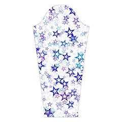 Christmas Stars Background Long Sleeve Velvet V Left Sleeve