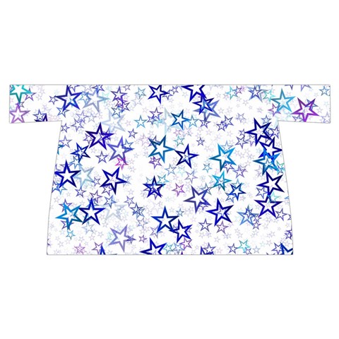 Christmas Stars Background Wristlet Pouch Bag (Small) from ArtsNow.com Front