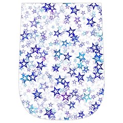 Christmas Stars Background Wristlet Pouch Bag (Small) from ArtsNow.com Left Side