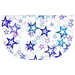 Christmas Stars Background Make Up Case (Medium) from ArtsNow.com Side Right