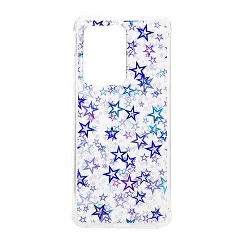 Christmas Stars Background Samsung Galaxy S20 Ultra 6.9 Inch TPU UV Case from ArtsNow.com Front