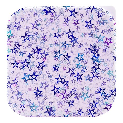 Christmas Stars Background Stacked food storage container from ArtsNow.com Blue