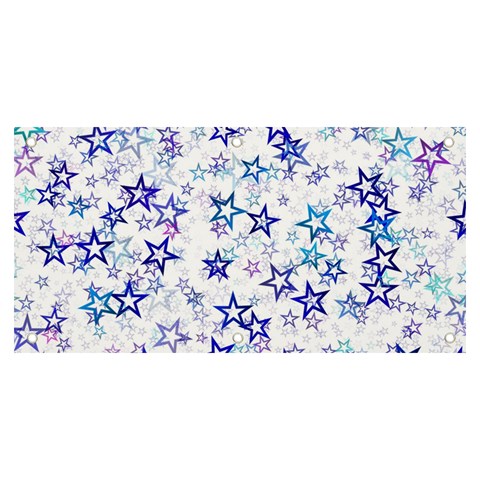 Christmas Stars Background Banner and Sign 6  x 3  from ArtsNow.com Front