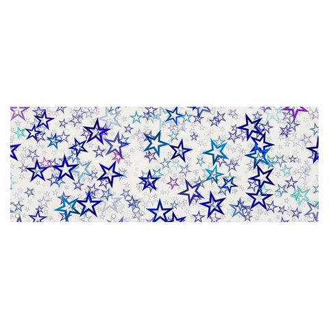 Christmas Stars Background Banner and Sign 8  x 3  from ArtsNow.com Front