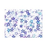 Christmas Stars Background Premium Plush Fleece Blanket (Mini)