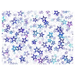 Christmas Stars Background Two Sides Premium Plush Fleece Blanket (Baby Size) from ArtsNow.com 40 x30  Blanket Back