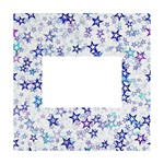 Christmas Stars Background White Box Photo Frame 4  x 6 