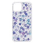 Christmas Stars Background iPhone 14 TPU UV Print Case