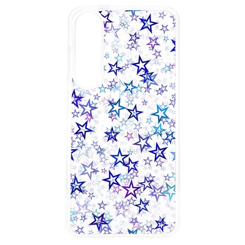 Christmas Stars Background Samsung Galaxy S24 6.2 Inch TPU UV Case from ArtsNow.com Front