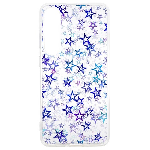 Christmas Stars Background Samsung Galaxy S24 Ultra 6.9 Inch TPU UV Case from ArtsNow.com Front