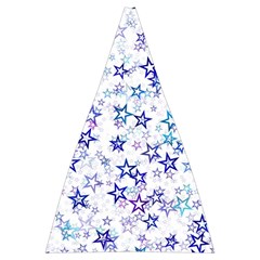 Christmas Stars Background Automatic Folding Umbrella with Case (Large) from ArtsNow.com 13.71 x19.92  Umbrella - 1