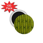 Fern Texture Nature Leaves 1.75  Magnets (100 pack) 