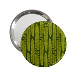 Fern Texture Nature Leaves 2.25  Handbag Mirrors