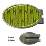 Fern Texture Nature Leaves Money Clips (Oval) 