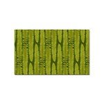 Fern Texture Nature Leaves Sticker Rectangular (10 pack)