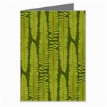 Fern Texture Nature Leaves Greeting Card