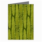 Fern Texture Nature Leaves Greeting Cards (Pkg of 8)