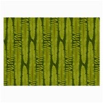 Fern Texture Nature Leaves Large Glasses Cloth