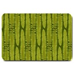 Fern Texture Nature Leaves Large Doormat