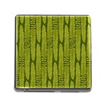 Fern Texture Nature Leaves Memory Card Reader (Square 5 Slot)