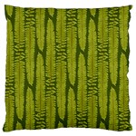 Fern Texture Nature Leaves Large Cushion Case (One Side)