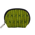 Fern Texture Nature Leaves Accessory Pouch (Small)