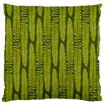 Fern Texture Nature Leaves Standard Premium Plush Fleece Cushion Case (One Side)