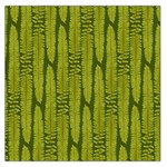 Fern Texture Nature Leaves Square Satin Scarf (36  x 36 )