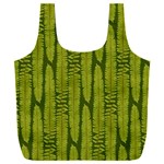 Fern Texture Nature Leaves Full Print Recycle Bag (XXL)