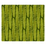 Fern Texture Nature Leaves Premium Plush Fleece Blanket (Small)