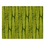 Fern Texture Nature Leaves Premium Plush Fleece Blanket (Large)