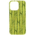 Fern Texture Nature Leaves iPhone 15 Pro Max Black UV Print PC Hardshell Case