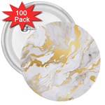 Marble Pattern 3  Buttons (100 pack) 