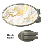 Marble Pattern Money Clips (Oval) 