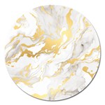 Marble Pattern Magnet 5  (Round)