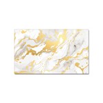 Marble Pattern Sticker Rectangular (100 pack)