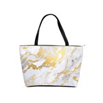 Marble Pattern Classic Shoulder Handbag