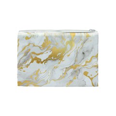 Marble Pattern Cosmetic Bag (Medium) from ArtsNow.com Back