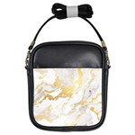 Marble Pattern Girls Sling Bag