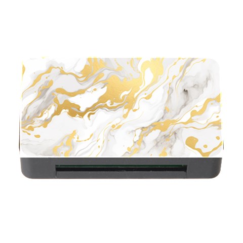 Marble Pattern Memory Card Reader with CF from ArtsNow.com Front