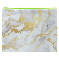 Marble Pattern Cosmetic Bag (XXXL) from ArtsNow.com Front