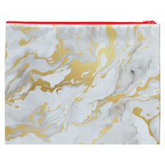 Marble Pattern Cosmetic Bag (XXXL) from ArtsNow.com Back